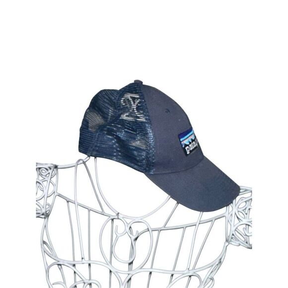 VERY NICE Patagonia Hat Cap Mens Snapback Black Hiking Camping Trail Trek Fishin - Picture 3 of 6